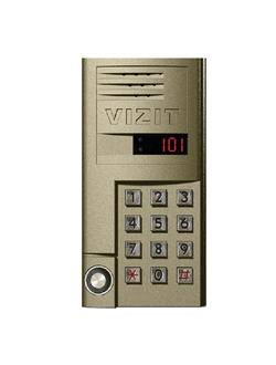 Блок вызова БВД-SM101T аудио, накладной, ТМ