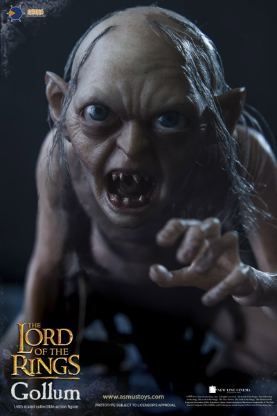 Голлум (Властелин Колец, Хоббит) - КОЛЛЕКЦИОННАЯ ФИГУРКА 1/6 Gollum (LOTR030G) - Asmus toys