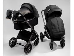 Коляска 2в1 Amarobaby Genius Черный