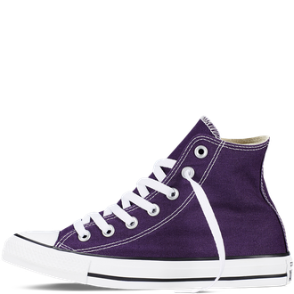 Кеды Converse All Star фиолетовые высокие