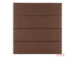 Кирпич темно-коричневый гладкий 1 НФ ЛСР