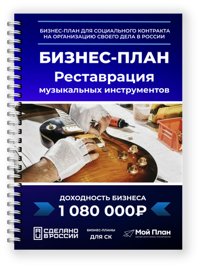 Профессиональный бизнес-план для соцконтракта: Реставрация музыкальных инструментов всего за 3 дня