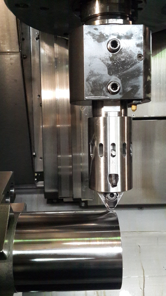 BURNISHING TOOL  ST-10 WITH A REPLACEABLE CBN INSERT