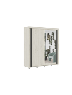 Форест 2.0 м шкаф-купе  Дуб крафт белый