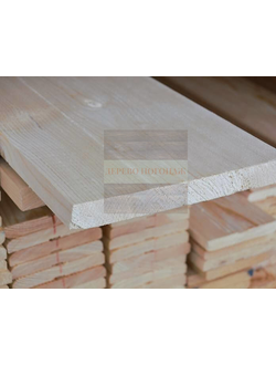 Строганная доска сухая 120х25х3000 мм хвойная (ель, сосна)