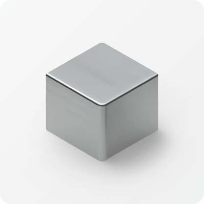 П-образный алюминиевый профиль 6х10 мм. NEEXY PV85-02 MS Серебро матовое 2.7 м.