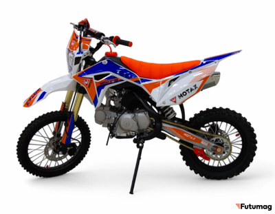 Питбайк MOTAX MX 125 Белый-оранжевый