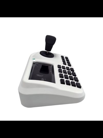 DE/IPK1008 Пульт управления PTZ IP камерами, с дисплеем 5". Джостик управления, дополнительный выход на внешний монитор. Full HD. до 5 Мп.