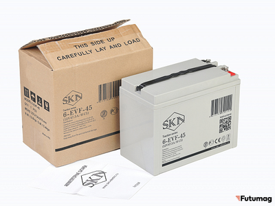 Тяговый аккумулятор SKN 6-EVF-45 (12V47.5A/H C5)