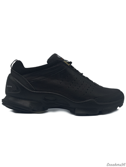 Ecco Biom C All Black Leather Мужские (41-45)