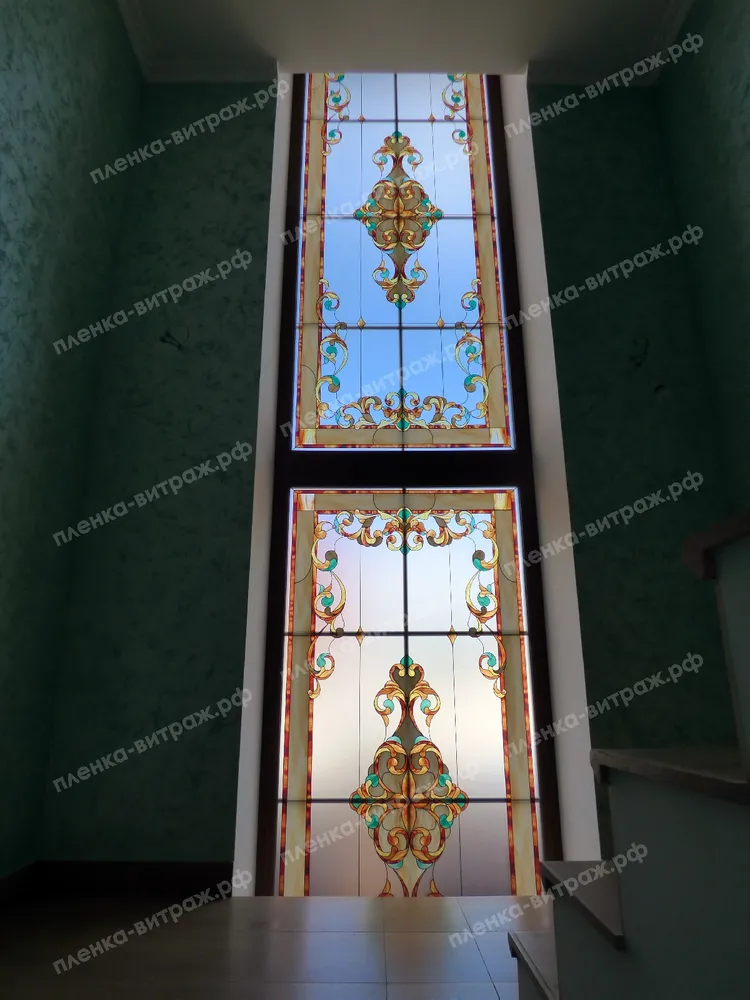 Витражная пленка на окна-7