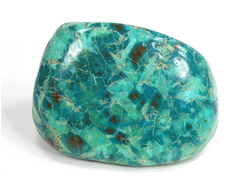 Хризоколла, галтовка, Перу (30*22*18 мм, 15,6 г) №35214