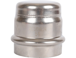 Заглушка ROMMER ВПр 54 из нержавеющей стали прессовой