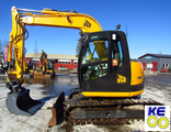 JHN0140 стекло лобовое верхнее JCB JZ70