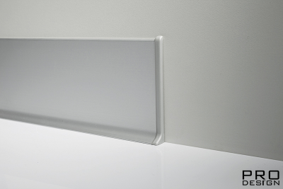 Заглушки для плинтуса Profilpas серия 90, алюминиевые левая+правая