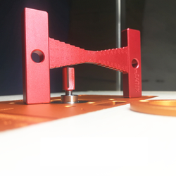 Шаблон для вылета фрезы/пильного диска (комплект из 2ух штук)