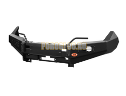 Передний силовой бампер серии Трофи на Nissan Navara III (D40 STX) 2010-2015 (02.047.03)