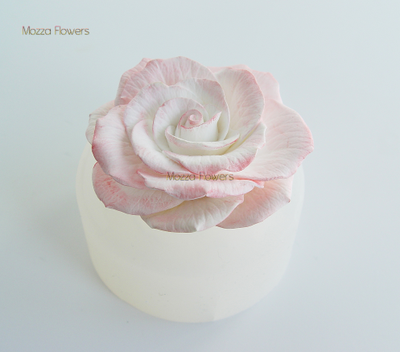 "Роза №5. Плоская" силиконовая форма