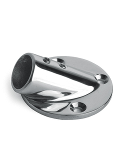 Основание леера 25.4мм, круглое, наклон 30 град