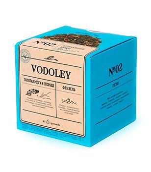 Чайный напиток «VODOLEY» из серии целебные травы Enerwood Tea