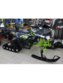 Квадроцикл Motoland VOX200 WILD TRACK LUX  + Зимний комплект для квадроциклов ATV 200 (лыжи + гусеницы)