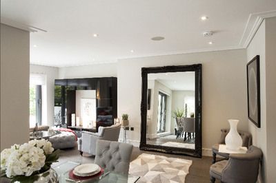 Карниз потолочный с гладким профилем из полиуретана Orac Decor - Luxxus - (Орак Декор - Люксус) C353