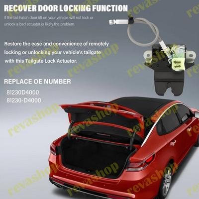 Крышка багажника Kia Optima, замок багажника Kia Optima, запчасти для Kia Optima, автозапчасти Kia O