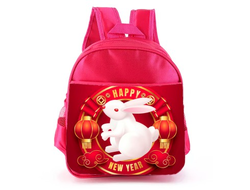 Рюкзак розовый год Кролика №14