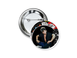 Значок закатной Сектор Газа, Юрий Хой №17