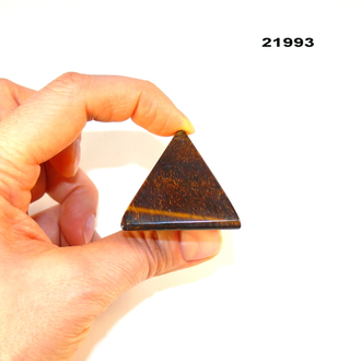 Тигровый глаз натуральный (пирамида) арт.21993: 50,8г - 37*38*33мм