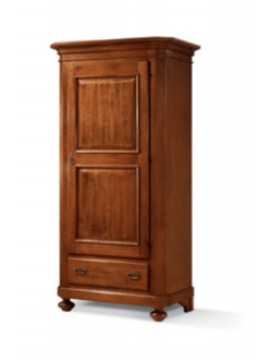 ШКАФ ОДНОДВЕРНЫЙ ART.VR.H.511.103.1880 (L100*P63*H203) GIULIACASA