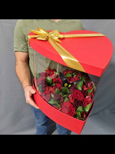 Букет с бабочкой №115