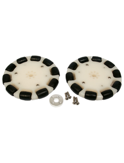 36464 Комплект всенаправленных роликовых колёс 4" серии TETRIX® MAX (уп. 2 шт)