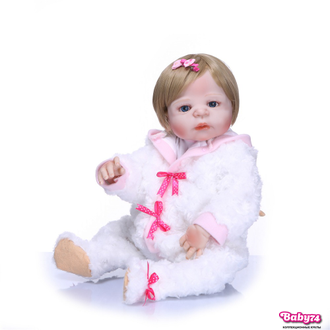 Кукла реборн — девочка  "Снежана" 57 см