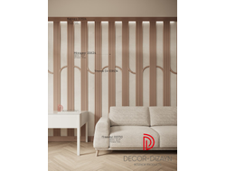 Угловой элемент DECOR-DIZAYN C4-DD634 к молдингу DD634, из дюрополимера, под покраску, 1шт