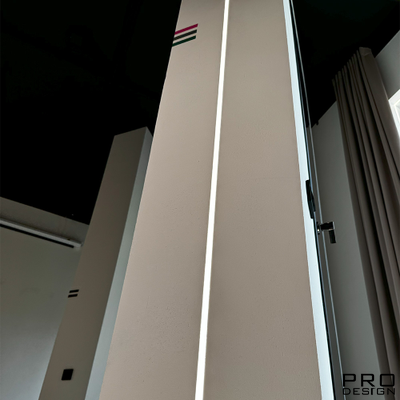 Декоративный стеновой профиль Pro Design 534 Белый