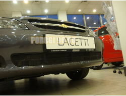 Защита радиатора Chevrolet Lacetti hb black
