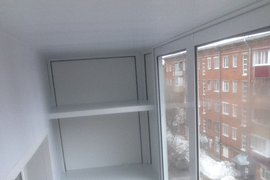 Обшив лоджий и балконов в Ижевске