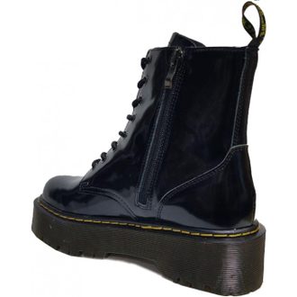 Ботинки Dr.Martens Jadon на толстой подошве лакированные черные в Липецке