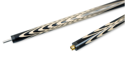 Кий / пирамида 2-pc &quot;Тюльпан&quot; (черный граб, граб)