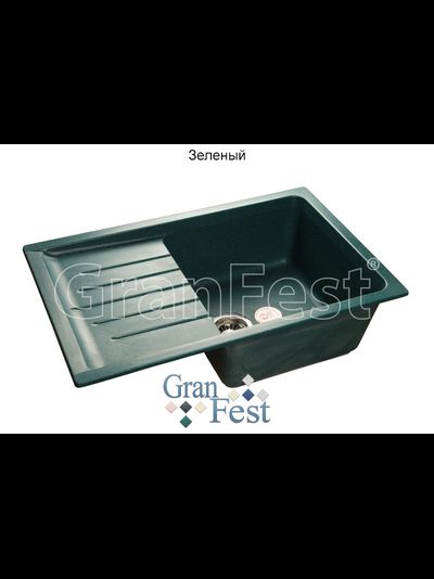 Керамическая мойка для кухни Granfest Гранфест GF-P760L реверсивная 1 секционная мойка