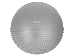 Мяч гимнастический полумассажный STARFIT GB-201 55 см, антивзрыв