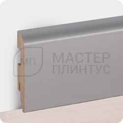 Плинтус МДФ TeckWood 75х16 Алюминий