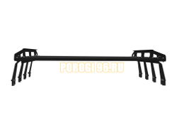 Багажник алюминиевый крашеный разборный 8-ми опорный, 2,1х1,3м Land Rover Discovery II 1989-2004 (01.394.70)