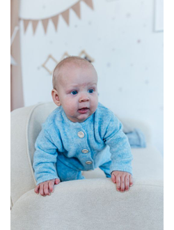 Комбинезон голубой