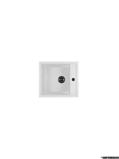 Мойка из искусственного мрамора MIXLINE ML-GM28 прямоугольная отверстие справа 445*500*190мм