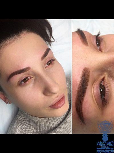 Пигмент для бровей Dark brown (Брюнет), 6 мл, AS-Company by Alina Shakhova