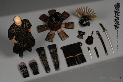 Самурай Тоётоми Хидееси - Коллекционная фигурка 1/12 SCALE Taiko Toyotomi Hideyoshi (NO.0009) - YepStudio