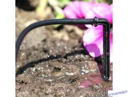 Стойка-капельница угловая 10см под трубку 3мм