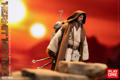 ПРЕДЗАКАЗ - Оби-Ван Кеноби (Звездные Войны, Star Wars) - Коллекционная фигурка 1/12 SCALE Hermit Master Jedi (POT-007) - Play One twelve ?ЦЕНА: 14200 РУБ.?